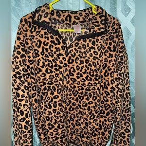 Cheetah pullover
